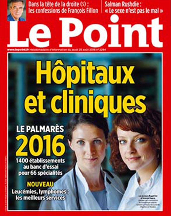 Couverture Le Point 2016
